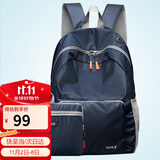 高尔夫（GOLF）时尚男女双肩包轻便背包携带旅行包户外折叠包运动包学生书包