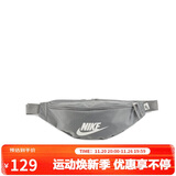 耐克（NIKE）男女腰包 单肩包斜挎包胸包休闲包DB0490-084 灰色