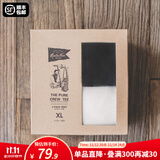 马登工装重磅t恤男夏透气纯棉短袖男款美式复古高街白色半袖打底衫 黑+米白 /2件【情侣t恤夏季短袖】 S (165)