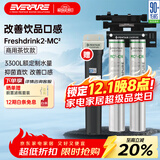 爱惠浦（Everpure）商用厨房自来水过滤净水器  3.3L/分钟 3300L双联大流量 FreshDrink2-MC2 简易款