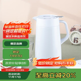 虎牌（TIGER）304不锈钢时尚简约桌面保温壶PWO-A16C-W 白色 1.6L