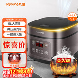 九阳（Joyoung）5升大容量4~5人家用智能微压电饭煲电饭锅大火力柴火饭多功能焖煮不粘内胆方煲50FZ821