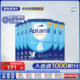 爱他美（Aptamil）德国版较大婴儿配方奶粉3段（10-12个月）易乐罐 800g*6罐箱装