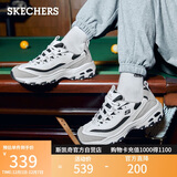 斯凯奇（Skechers）黑白金熊猫鞋秋男女同款情侣鞋时尚复古老爹鞋休闲运动鞋66666228