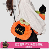 大英博物馆巴斯特包包女包柿柿如意毛绒手机包单肩斜挎包新款送女生生日礼物