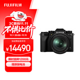 富士（FUJIFILM）X-T5/XT5 微单相机 套机（16-80mm) 4020万像素 7.0档五轴防抖 6K30P 经典机械拨盘 黑色