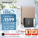 雷克沙（Lexar）1TB 黑色 Type-c USB3.2 移动固态硬盘摄影套装（PSSD+Hub) Professional GO 1050MB/s 进阶摄影