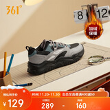 361°运动鞋女冬季加绒复古棉鞋情侣厚底休闲老爹鞋子女682446738-2