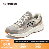 斯凯奇（Skechers）男鞋秋季缓震跑步鞋厚底耐磨健步鞋舒适休闲户外运动鞋220872