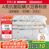 罗莱儿童婴儿A类大豆被儿童被子幼儿园春秋四季被宝宝被芯1.5斤120*150