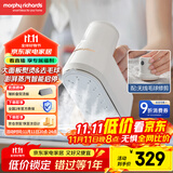 摩飞电器（Morphyrichards）手持挂烫机家用蒸汽熨烫机电熨斗便携式旅游可去毛球熨衣机除菌除螨增压蒸汽 MR2032白
