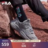 FILA斐乐女鞋跑步鞋火星二代复古老爹鞋运动鞋休闲慢跑鞋MARS Ⅱ 合金灰-AL-F12W131116F 38