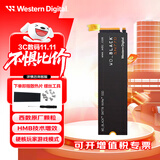 西部数据（WD）黑盘sn770/sn7100 pcie4.0 M.2 NVMe 台式机笔记本 电脑游戏高速 ssd 固态存储硬盘 黑盘 SN770 1T+散热片