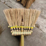 优洁朗小竹扫把宽约40cm*长约130cm刷锅扫把*2短竹扫把户外马路扫园林扫