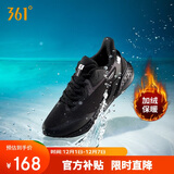 361°运动鞋男雨屏秋冬季款加绒保暖户外通勤跑步棉鞋子男672342231B-4