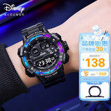 迪士尼（Disney）手表男学生运动潮流青少年初中生高中学生数显防水电子表开学礼物