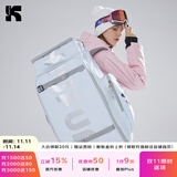 酷峰 滑雪包背包单板雪板双肩包登机雪具雪鞋收纳装备大容量板包 白色65L