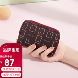 高尔夫（GOLF）卡包女印花女士零钱包多卡位包包女包手拿包休闲百搭钱包礼盒装