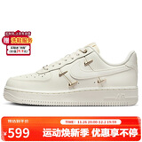 耐克NIKE板鞋女空军一号 AIR FORCE 1运动鞋FV3654-111帆白35.5