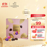歌帝梵（GODIVA）松露形黑巧牛奶巧克力礼盒16颗装160g  休闲零食 生日礼物送女友