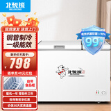 北极熊（BEIJIXIONG）冰柜商用卧式大容量冷柜家用冷藏冷冻单双温展示柜铜管部件 338单温【一级能效 升级铜管部件】