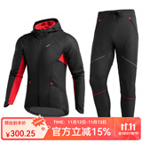 洛克兄弟（ROCKBROS）秋冬骑行服套装抓绒保暖御寒长袖套装自行车服户外运动装备男女款 珠穆朗玛套装-春秋款 XL