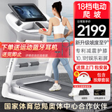 立久佳（lijiujia）跑步机家庭用智能可折叠健身房运动爬坡器材R8 10.1吋彩屏多功能