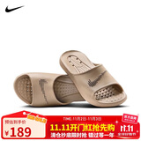 耐克（NIKE）男子运动拖鞋VICTORI ONE 运动鞋 CZ5478-200 棕色  44