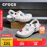 CROCS卡骆驰贝雅洞洞鞋沙滩鞋|10126 白色-100 37/38(230mm) 