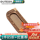 固特（GUTE） 固特GUTE暗拉手欧式多色橱柜家具抽屉拉手柜门拉手 黄古色 孔距62.5mm (总长73mm) 暗拉手