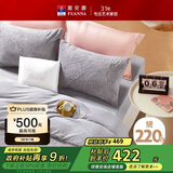 富安娜法兰绒四件套冬季防静电床品加厚保暖床单被套双人加大230*229cm