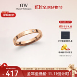 丹尼尔惠灵顿（DanielWellington）dw戒指女 星辰系列戒指男女同款 玫瑰金54号 生日礼物送女友