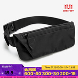 迪卡侬运动胸腰两用男女腰包斜挎包手机袋春夏WSSA午夜黑均码 4331748