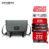 新秀丽（Samsonite）单肩斜挎包休闲包旅行包时尚潮男NR8*25002灰色