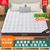 慕胜天然椰棕床垫棕垫偏硬 天然乳胶榻榻米定制床垫天然棕榈健脊床垫 6CM厚（防螨混纺面料+3CM棕） 1.5米*2米