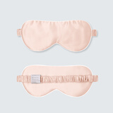 MANITO/曼尼陀  桑蚕丝眼罩遮光柔软透气睡眠午休旅行亲肤 樱花粉