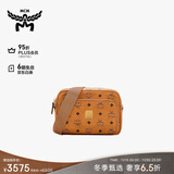 MCM【正品保证】 AREN 小号相机包单肩背包斜挎包男女同款 干邑色