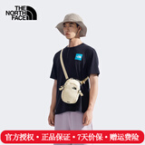 The North Face北面单肩包男女同款25新款户外运动便携斜挎包迷你轻便旅行包8C6F 3X4/砾石沙 3升/210*155*100mm