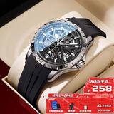 马克华菲（FAIRWHALE）双子星手表自动机械手表男士防水运动学生手表圣诞礼物送男友6580