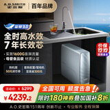 史密斯（A.O.SMITH）佳尼特蓝鲸净水机家用净水器直饮机一体机厨下7年RO膜1400G 实测1600G CR3600AE1国家补贴