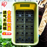 爱丽思（IRIS）种菜盆蔬菜种植箱塑料菜盆特大号阳台种菜神器户外花箱种花菜盆 【2个】大(70cm长)绿色 送隔网