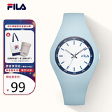 斐乐（FILA）女士手表男运动硅胶表带石英休闲学生手表 FLL38-777-006