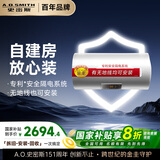 史密斯（A.O.SMITH）60升电热水器 国家补贴 无地线可安装 安全隔电 金圭内胆 速热节能 一键中温保温E60VDS 
