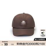 卡帕（Kappa）棒球帽情侣男女户外遮阳帽简约鸭舌帽K0EX8MB08