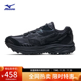 美津浓（MIZUNO）山系户外登山鞋复古缓震防滑轻野鞋透气跑步鞋RACER ADV  01/黑曜石【秋冬版】 42 (270mm)