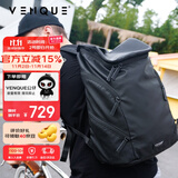 VENQUE范克双肩包男大容量轻便户外旅行背包女通勤商务电脑包大学生书包