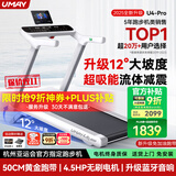 佑美U4Pro跑步机家庭用电动爬坡登山全折叠安静低音走步机健身房器材
