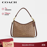 蔻驰（COACH）【品牌直供】女士手提单肩斜挎包流浪包人造革