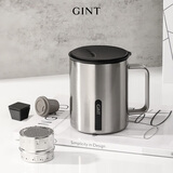 嘉特（GiNT）马克杯男女士316不锈钢咖啡杯大容量办公室水杯子茶杯家居馆