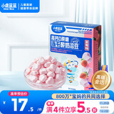 小鹿蓝蓝新版高钙0蔗糖冻干酸奶溶豆草莓味约72粒宝宝零食易吞咽益生菌18g